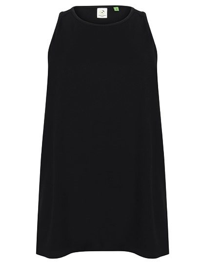 Ladies´ Open Back Vest – Tombo in Black