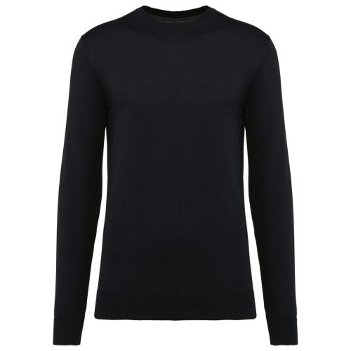 Supima®-Herrenpullover mit Rundhalsausschnitt PK900 – Kariban Premium in Black