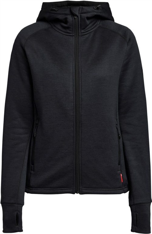 Damen Kapuzen Sweatjacke TXlite Hoodie Zip Women – Tenson in Black