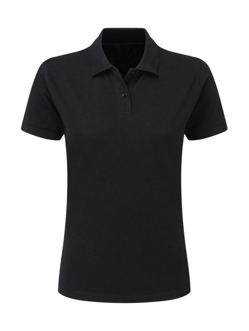 Cotton Polo Women SG50F – SG Originals in Black