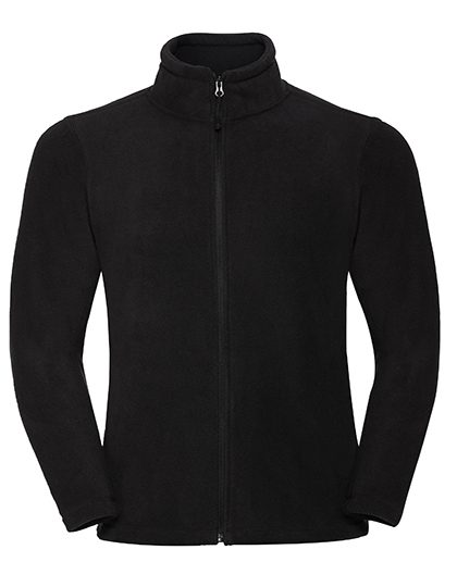Men´s Full Zip Outdoor Fleece – Russell Athletic in Black