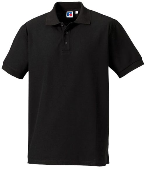 Men's Ultimate Cotton Polo R-577M-0 – Russell in Black