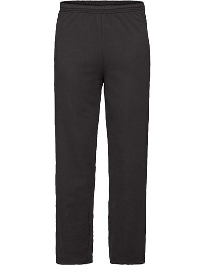 Lightweight Open Hem Jog Pants – Fruit of the Loom in Black