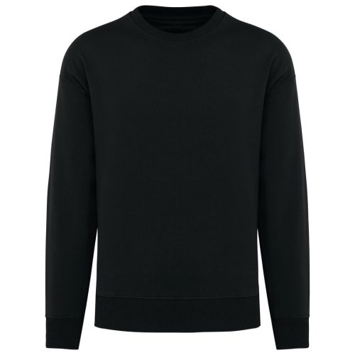 Oversize Unisex-Sweatshirt mit Rundhalsausschnitt NS440 – Native Spirit in Black