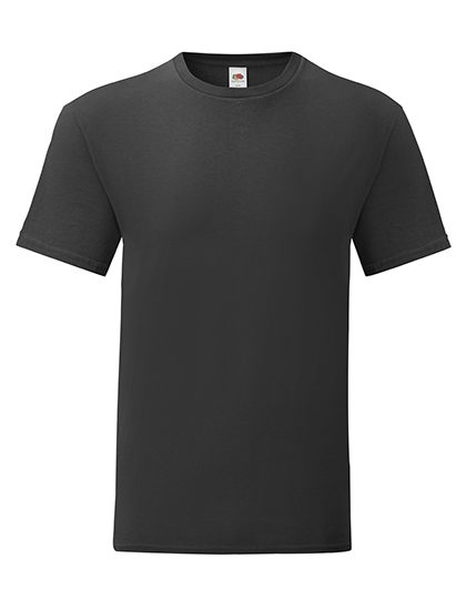 Iconic T – Fruit of the Loom in Black