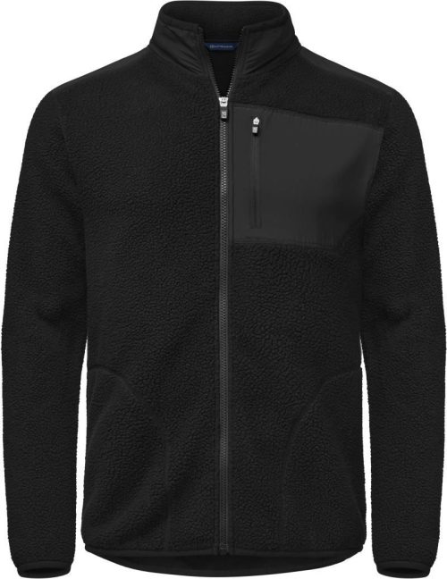 Herren Sherpa Fleece Jacke Cascade Sherpa Men – Cutter & Buck in Black