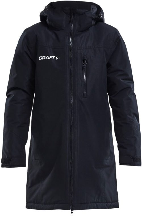 Wattierter Kinder Parka Parka Jacket Jr – Craft Teamwear in Black