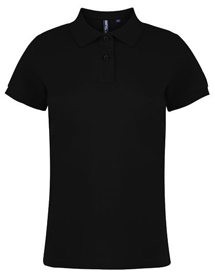 Women´s Classic Fit Polo – Asquith & Fox in Black