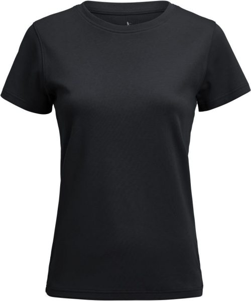 Schweres Damen T-Shirt Scarsdale T-Shirt Women – James Harvest in Black