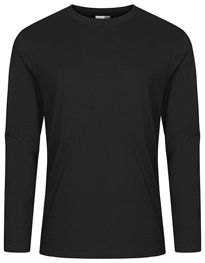 Men´s T-Shirt Long Sleeve – EXCD by Promodoro in Black