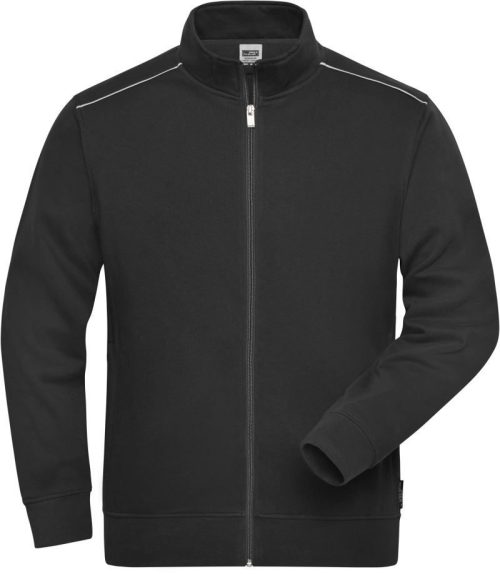 Herren Workwear Sweatjacke - Solid JN 894 – Daiber in Black