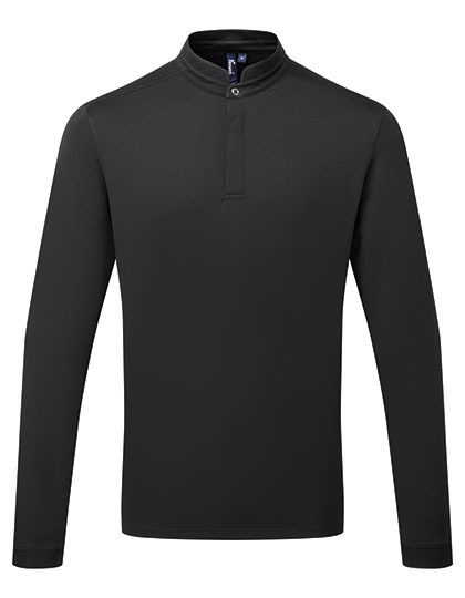 Essential ´Coolchecker®´ Chefs Shirt - Long Sleeve – Premier Workwear in Black