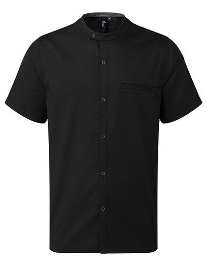 Chef´s Recycled Short Sleeve Shirt – Premier Workwear in Black