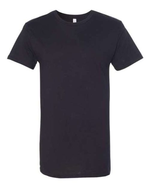 Men's Long Body Urban Tee – Bella in Black
