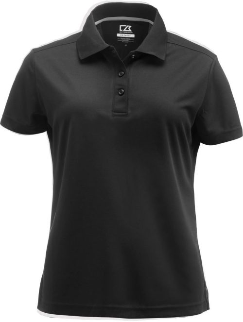 Damen Funktions Polo Kelowna Polo Women – Cutter & Buck in Black