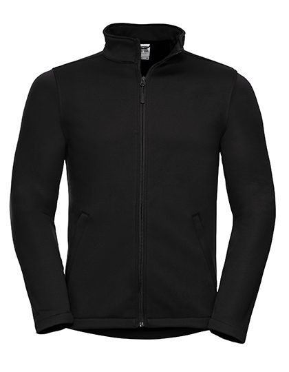 Men´s Smart Softshell Jacket – Russell Athletic in Black