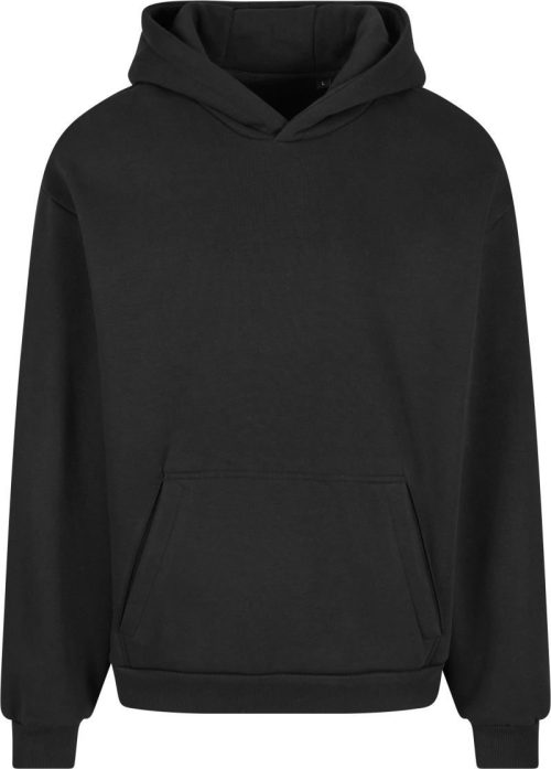 Schwerer Oversize Unisex Kapuzen Sweater NM 011 – New Morning Studios in Black