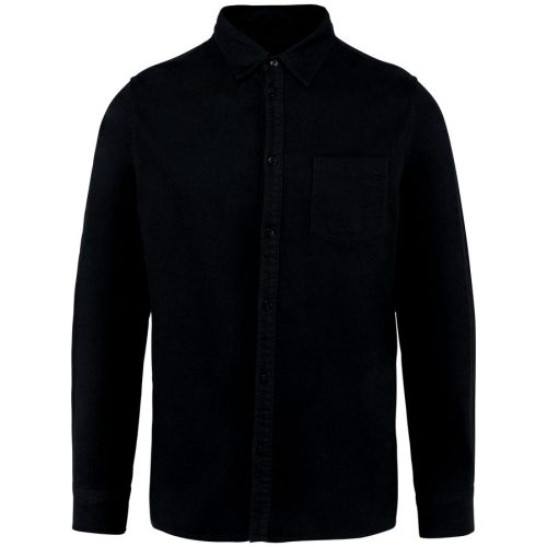 Herren-Flanellhemd NS520 – Native Spirit in Black