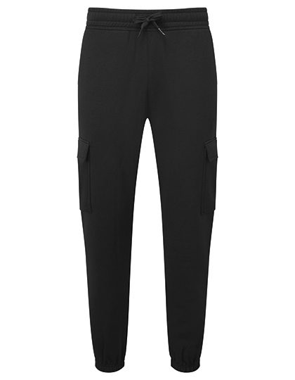 Unisex Cargo Recycled Joggers – TriDri® in Black