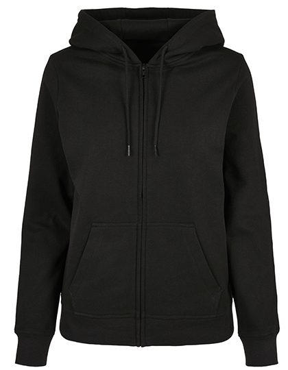 Ladies Basic Zip Hoody – Build Your Brand Basic in Black