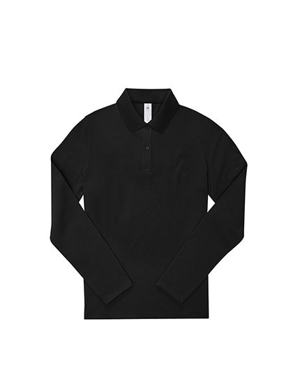My Polo 210 Long Sleeve /Women – B&C BE INSPIRED in Black