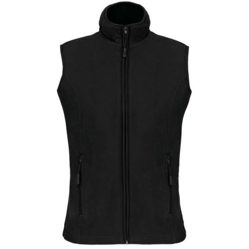 Melodie - Ladies' Microfleece Gilet – Kariban in Black