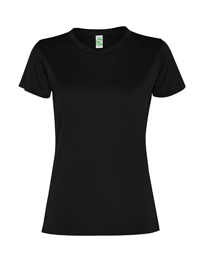 Women´s Slam T-Shirt – Roly Sport in Black 02