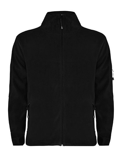 Men´s Luciane Microfleece Jacket – Roly in Black 02