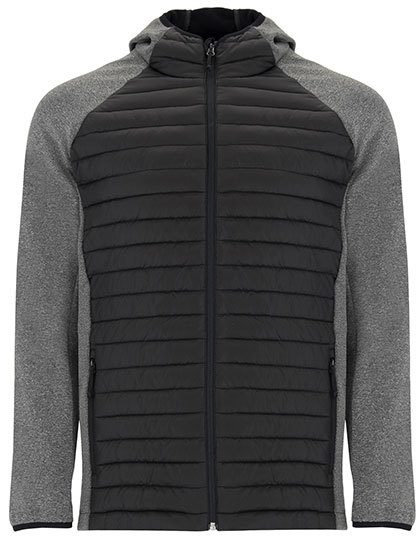 Minsk Jacket – Roly in Black 02/Black Melange 243