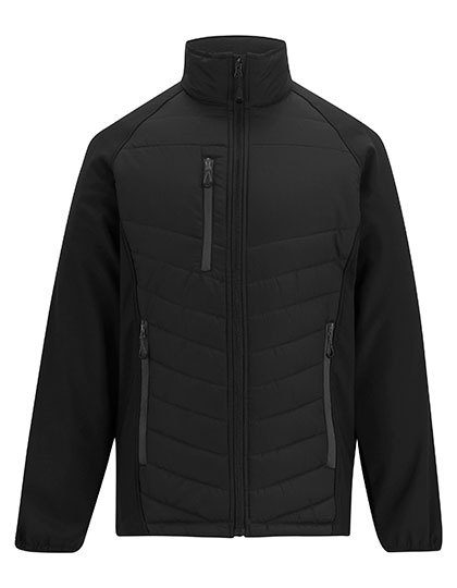 Pro Universal Jacket – Regatta Professional in Black/Ash (Heather)