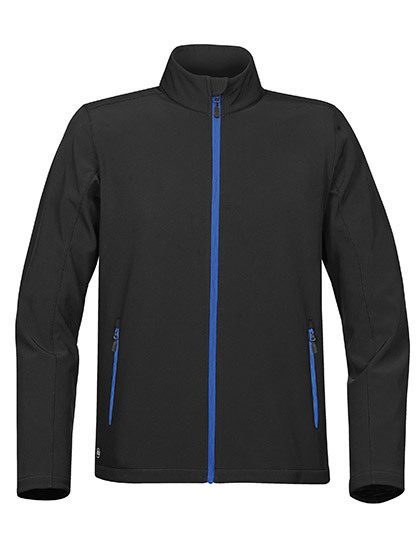 Men´s Orbiter Softshell Jacket – Stormtech in Black/Azure Blue