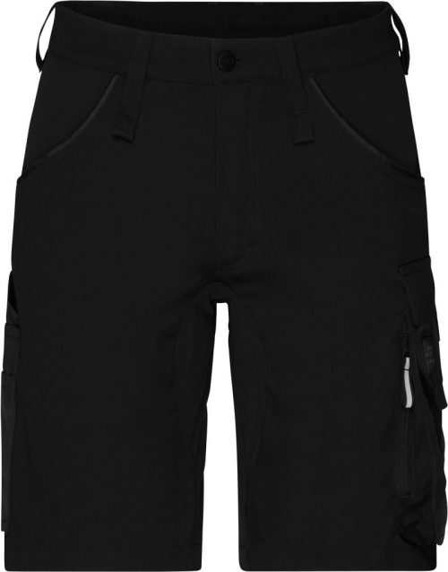 Workwear Stretch Bermuda "Slim Line" JN 1811 – Daiber in Black/Black