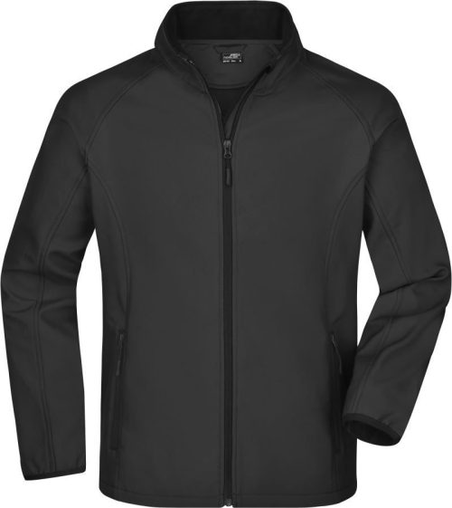 Herren 2-Lagen Promo Softshell Jacke JN 1130 – Daiber in Black/Black