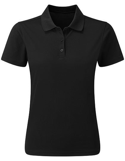Women´s Spun-Dyed Polo Shirt – Premier Workwear in Black (Ca. Pantone Black C)