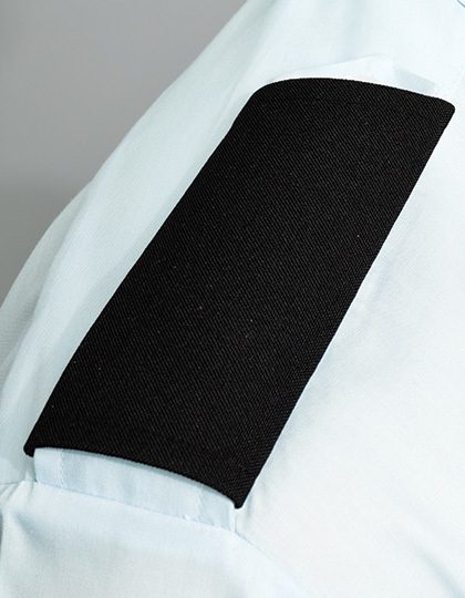 Epaulettes – Premier Workwear in Black (Ca. Pantone Black C)