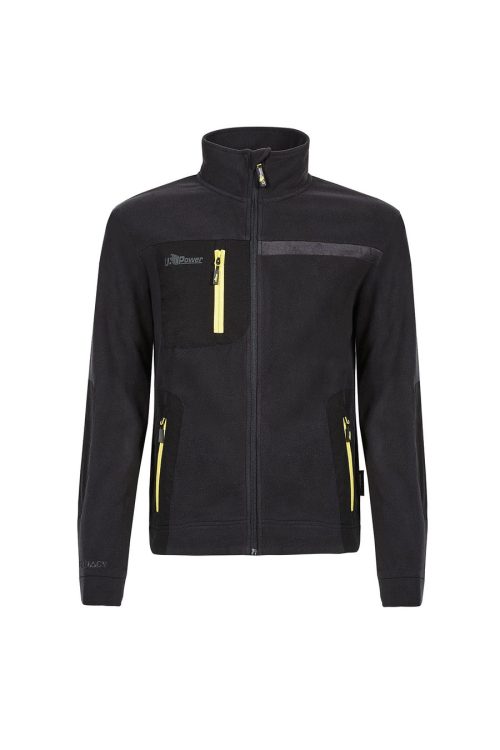 Sweatshirt mit Reißverschluss Venus FU225 – U-Power in Black Carbon