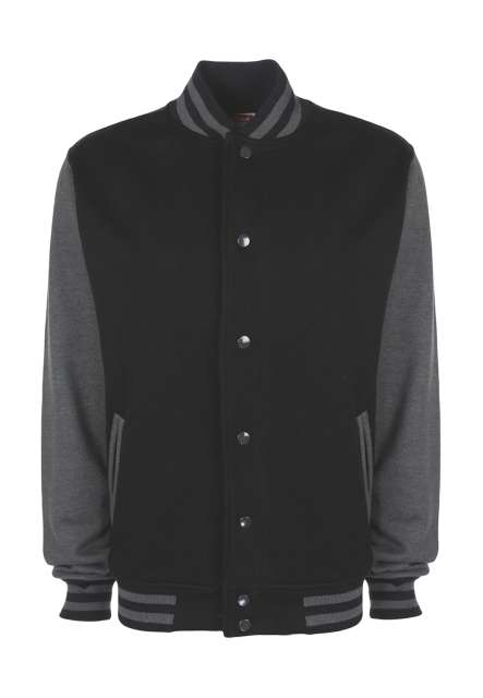 Varsity Jacket – FDM in Black/Charcoal