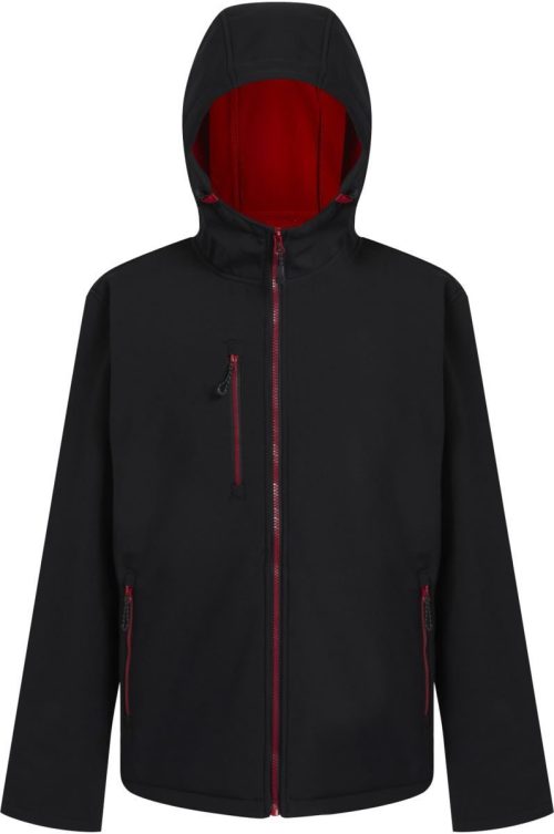 2-Lagen Softshell Jacke "Navigate" TRA 705 – Regatta in Black/Classic Red