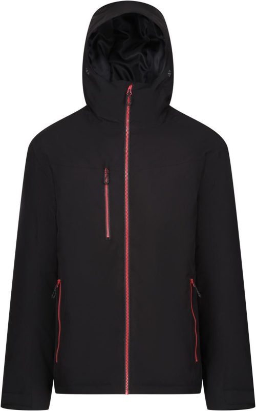Steppjacke "Navigate" TRA 253 – Regatta in Black/Classic Red