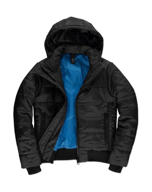 Superhood/women Jacket JW941 – B&C Outerwear in Black/Cobalt Blue