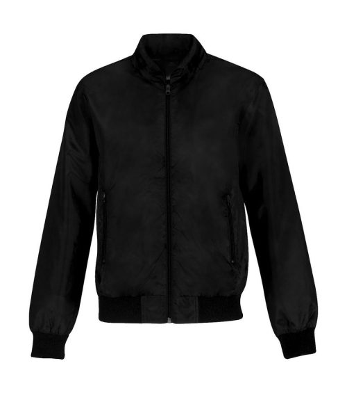 Trooper/men Jacket JM963 – B&C Outerwear in Black/Cobalt Blue