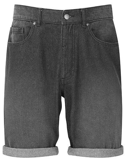 Men´s Denim Shorts – WOMBAT® in Black Denim