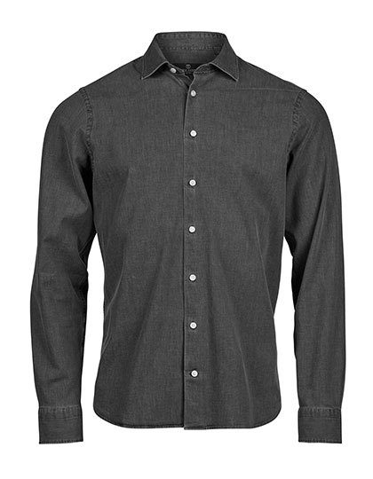 Denim shirt – Tee Jays in Black Denim