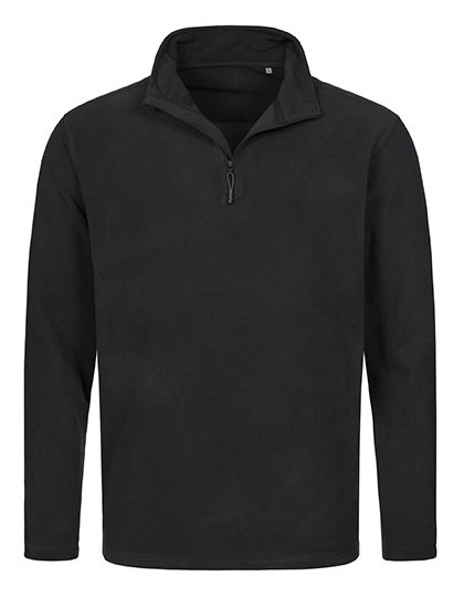 Classic Fleece Half-Zip – Stedman® in Black Opal