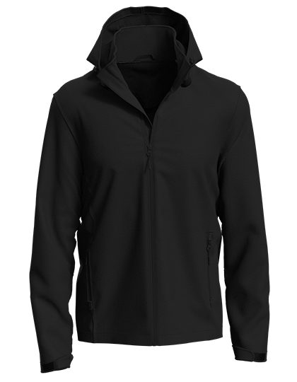 Lux Softshell Jacket Men – Stedman® in Black Opal