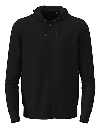 Classic Zip Hoodie – Stedman® in Black Opal