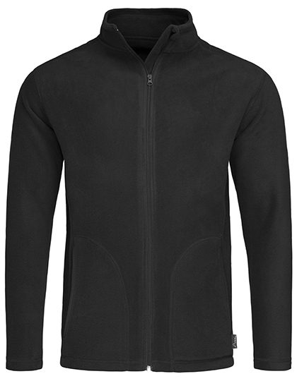 Classic Fleece Jacket – Stedman® in Black Opal