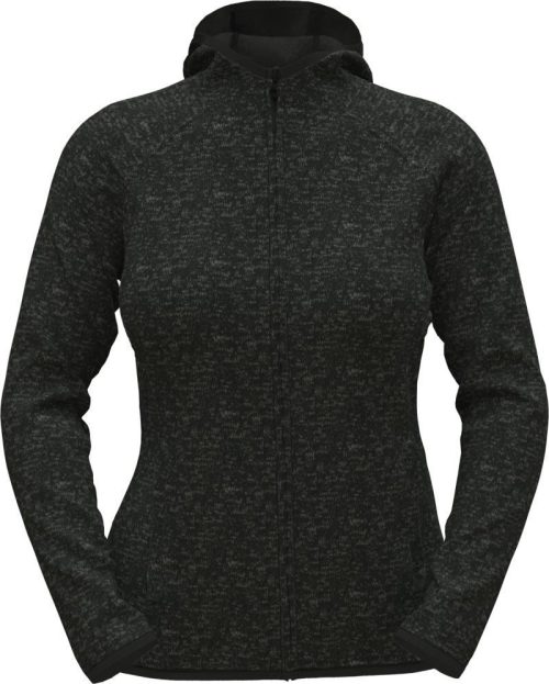 Damen Kapuzen Strickfleece Jacke Lux Knit Fleece Jacket Women – Stedman in Black Opal Heather
