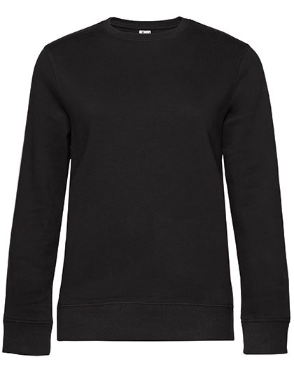 QUEEN Crew Neck Sweat_° – B&C BE INSPIRED in Black Pure