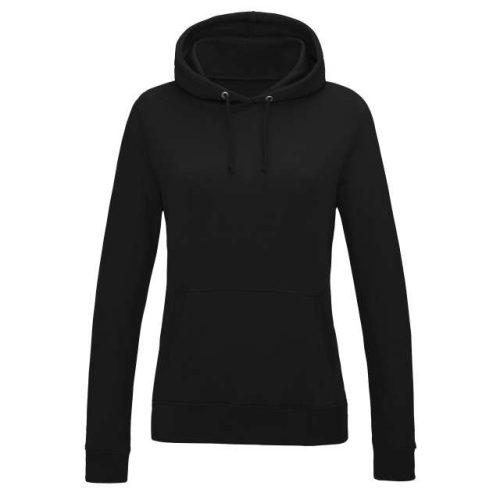 Women's College Hoodie – Just Hoods in Black Smoke